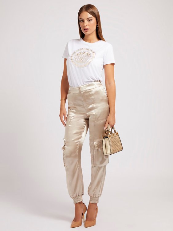 Módní Watch triko, Bílá barva, 2023