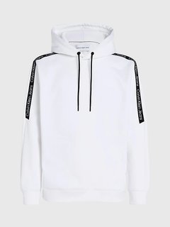 Logo Tape mikina Bílá barva Muži