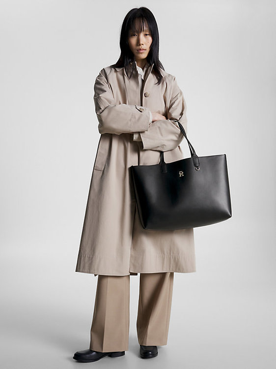 Iconic Tommy Tote kabelka Černá barva Ženy