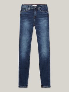 Flex Como Skinny jeany Modrá barva Ženy