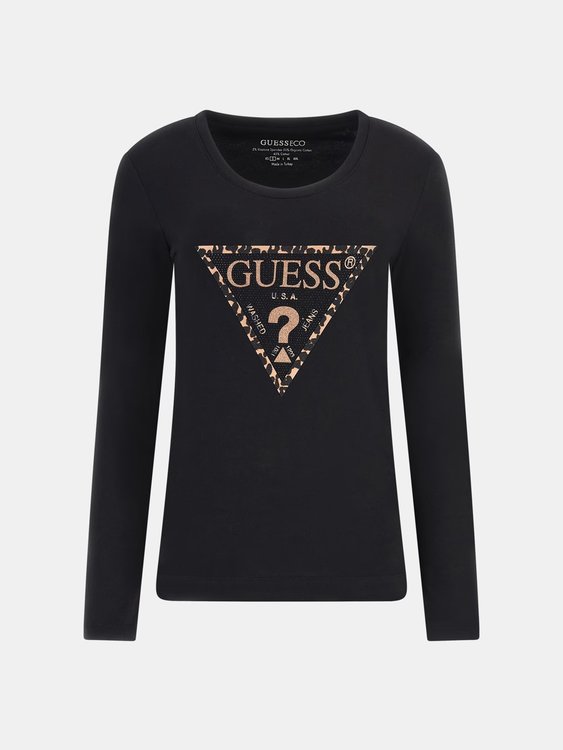 Luxusní Leo Triangle triko, Černá barva, XS, S, M, L, XL