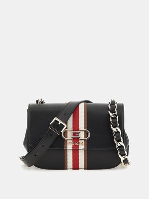 GUESS – Nelka crossbody, Černá barva