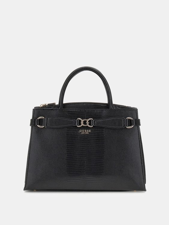 GUESS – HWKG9333060-BLA STŘEDNÍ KABELKA, Černá barva