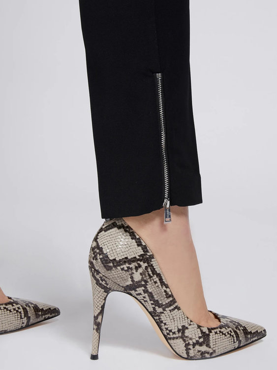 Luxusní Kalhoty, Černá barva, XS, S, M, L