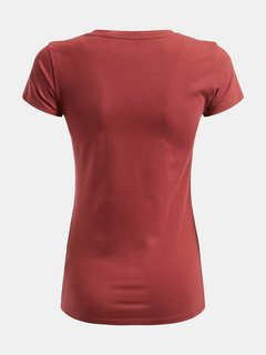 Guess – Front logo tričko, Červená barva 2