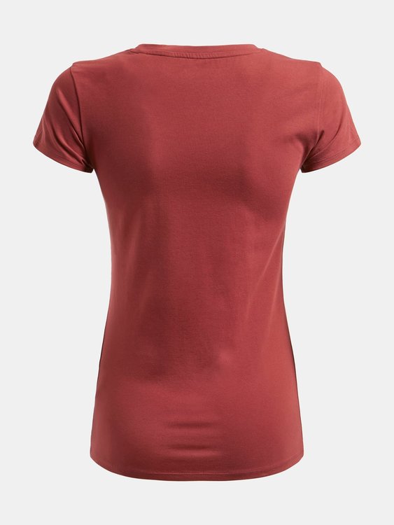 Guess – Front logo tričko, Červená barva 2