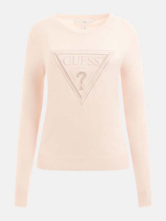 Luxusní Eloise svetr, Růžová barva, L