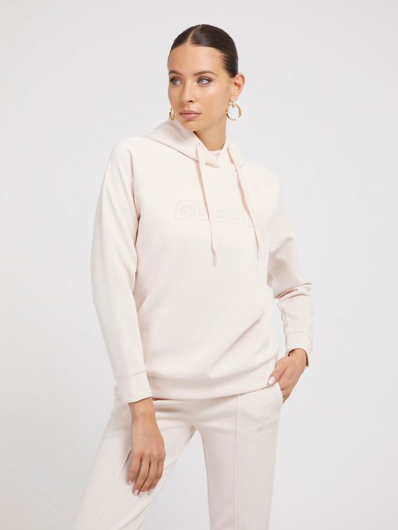 GUESS – V2BQ01KBC00-G1DW MIKINA S KAPUCÍ L/S