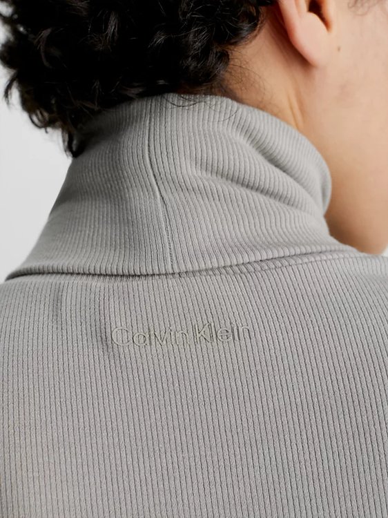 Luxusní Modal Rib triko, Šedá barva, XS, S, M, L