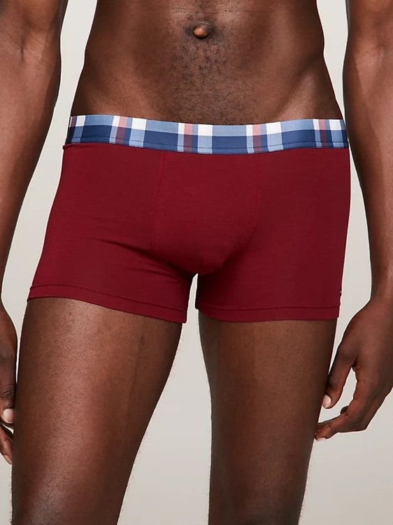 TH Global Stripe boxery 3Ks – Tommy Hilfiger, Bílá, Červená, Modrá barva Muži