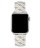 GUESS – Apple Watch řemínek, Bílá, Krémová barva