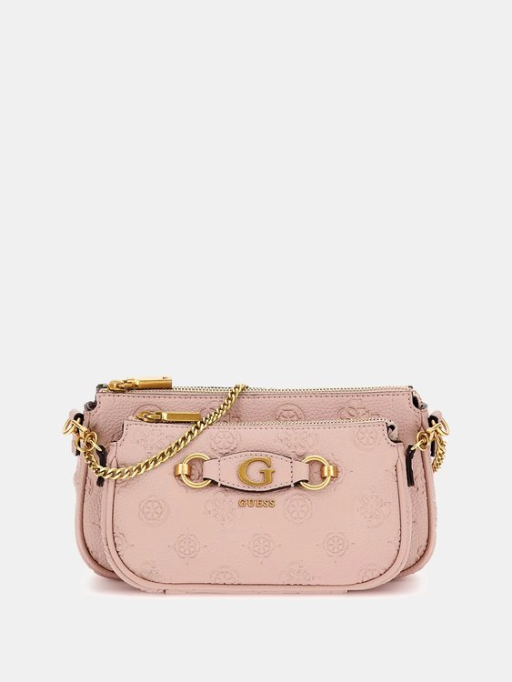 GUESS – Izzy Peony crossbody, Růžová barva