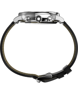 Luxusní Waterbury hodinky, Černá, Stříbrná barva