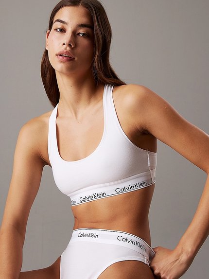 Módní Modern Cotton tanga, Bílá barva, 2025