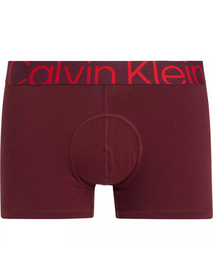 Calvin Klein Underwear – Future Shift Cotton boxery, Červená, Vínová barva