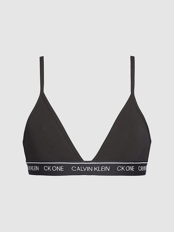 Calvin Klein Underwear – CK One podprsenka, Černá barva