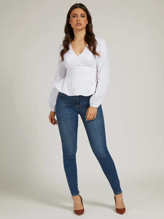 Skinny fit jeans – Guess, Modrá barva Ženy, Ženy, Ženy, Ženy, Ženy, Ženy 1