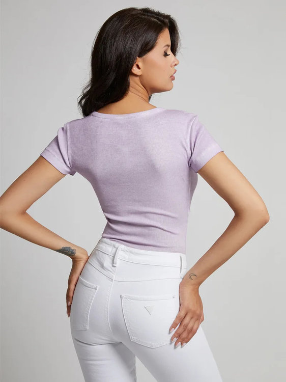 Módní Miranda top, Fialová barva, 2021