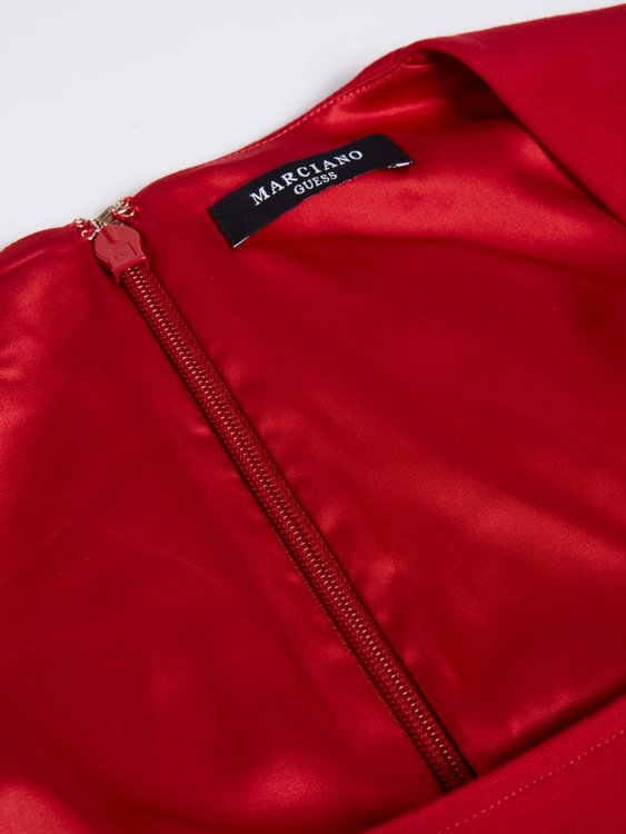 Marciano – Rosetta ponti šaty, Červená barva 1