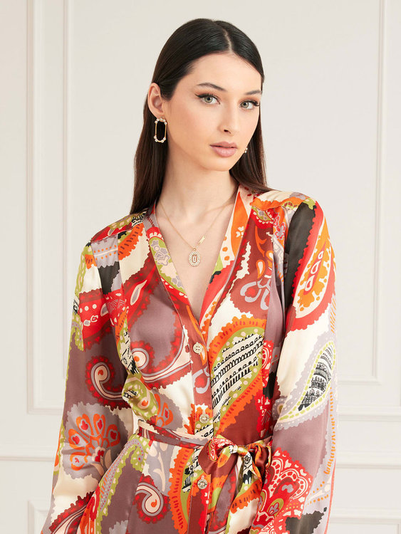 Marciano – Nomad maxi šaty, Multi barva