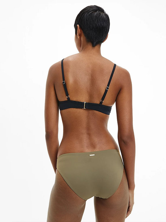 Luxusní Core solids plavky - Spodní díl, Khaki barva, XS, S, M, L