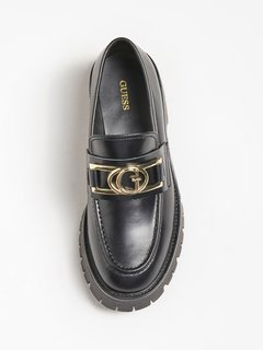 Luxusní FL7ILRLEA14-BLACK MOKASÍNY, 37, 38, 39