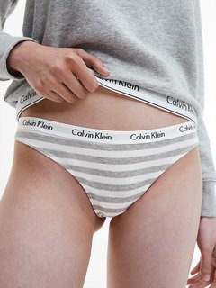 Luxusní Carousel tanga, Bílá, Šedá barva, XS, S, M, L