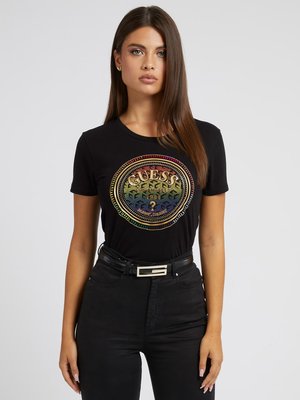 GUESS – Watch triko, Černá barva