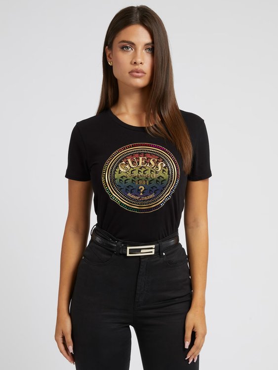 GUESS – Watch triko, Černá barva