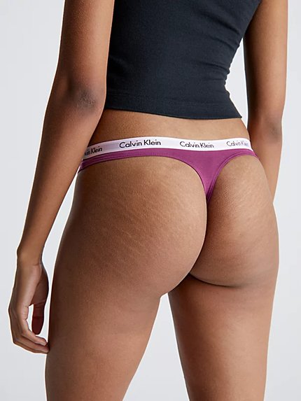 Módní Carousel tanga, Fialová, Vínová barva, 2023