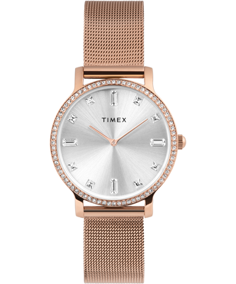 TIMEX – Transcend hodinky, Růžové zlato barva