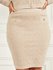 Luxusní Penelope sukně, Béžová barva, XS, S, M, L