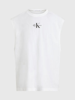 Monologo Sleeveless tílko Bílá barva Muži