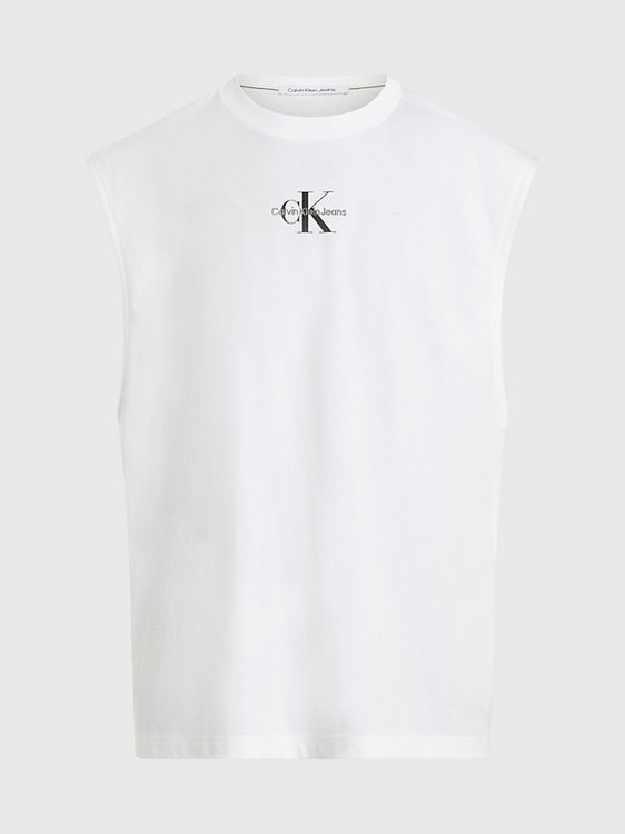 Monologo Sleeveless tílko Bílá barva Muži