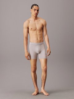 Cotton Stretch boxery 3ks Černá, Krémová, Modrá barva Muži