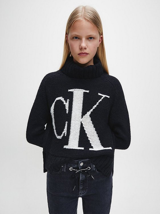 Calvin Klein Jeans – Rolák, Černá barva