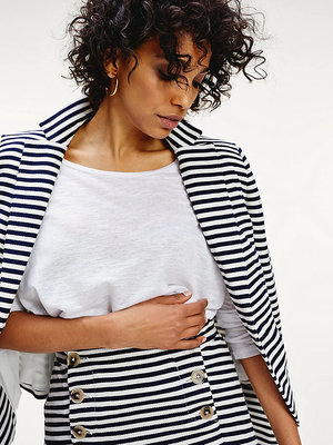 Tommy Hilfiger – TH Triko, Bílá barva