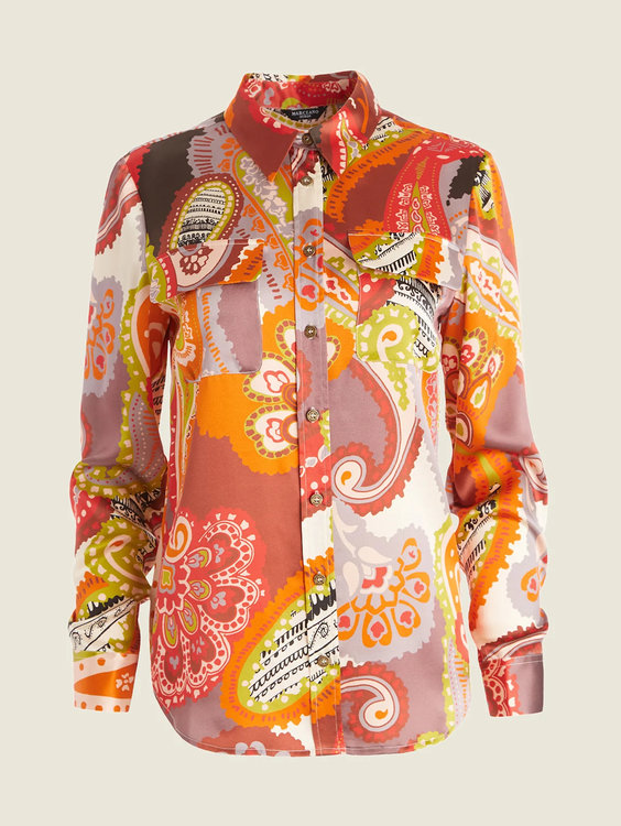 Luxusní Essence blůza, Multi barva, XS, S, M