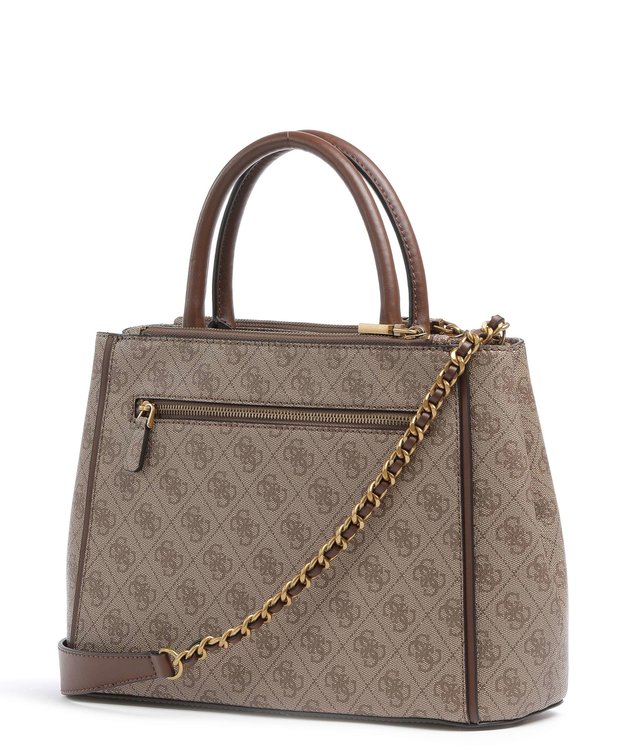 Izzy 4G logo kabelka – Guess, Hnědá barva Ženy