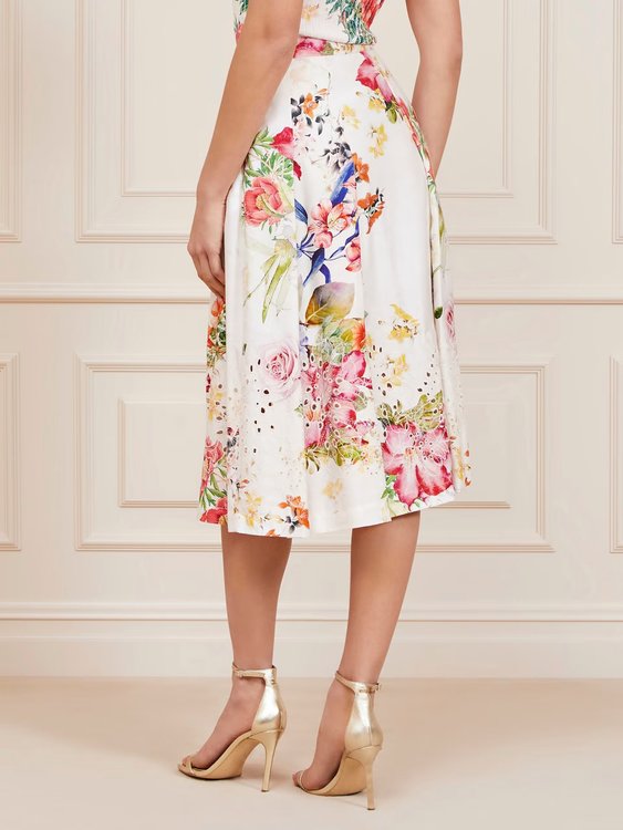 Glorious Garden sukně – Marciano, Bílá, Multi barva Ženy