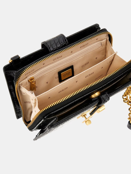 Módní James crossbody, Černá barva, 2023