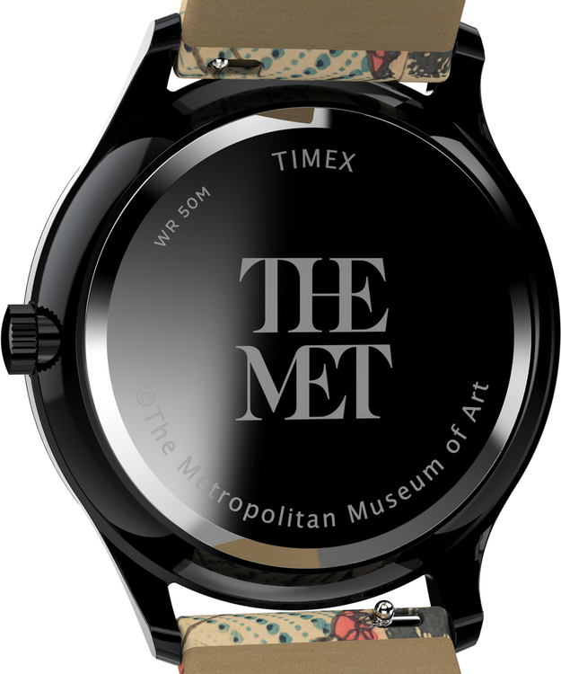 Timex LAB The MET hodinky Béžová, Černá barva Muži, Unisex, Ženy