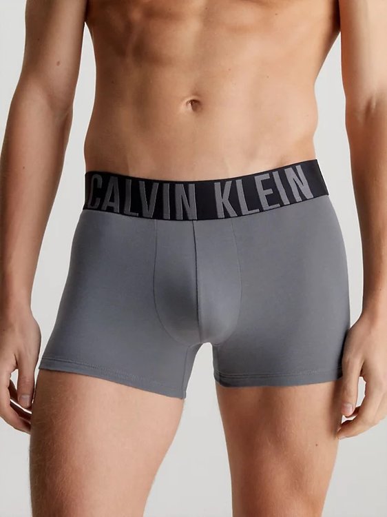 Intense Power boxery 3ks – Calvin Klein Underwear, Černá, Červená, Šedá barva Muži