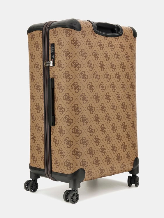 Kallisto kufr – GUESS, Béžová barva Ženy