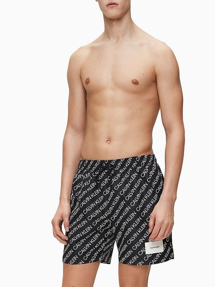 Módní Core Solids plavky, Černá barva, 2020