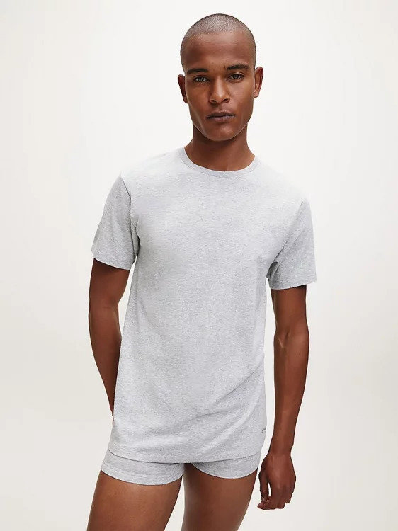 Luxusní Classics tričko 3ks, Bílá, Černá, Šedá barva, S, M, L, XL