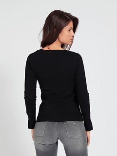 Luxusní Gena svetr, Černá barva, XS, S, M 1