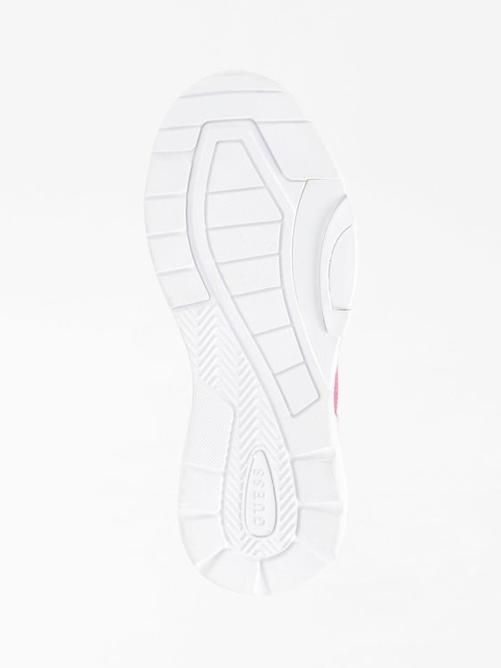 Guess – Bestie tenisky, Bílá, Růžová barva 1