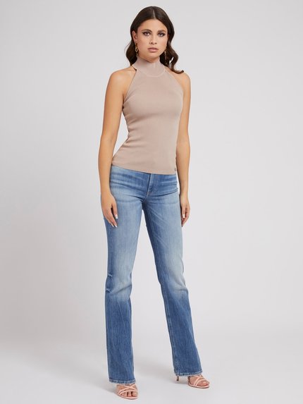 Guess – Doris top, Béžová barva 1