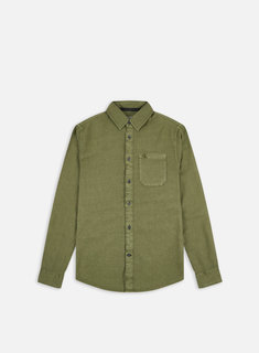 Luxusní Blend košile, Khaki barva, S, M, L, XL, XXL